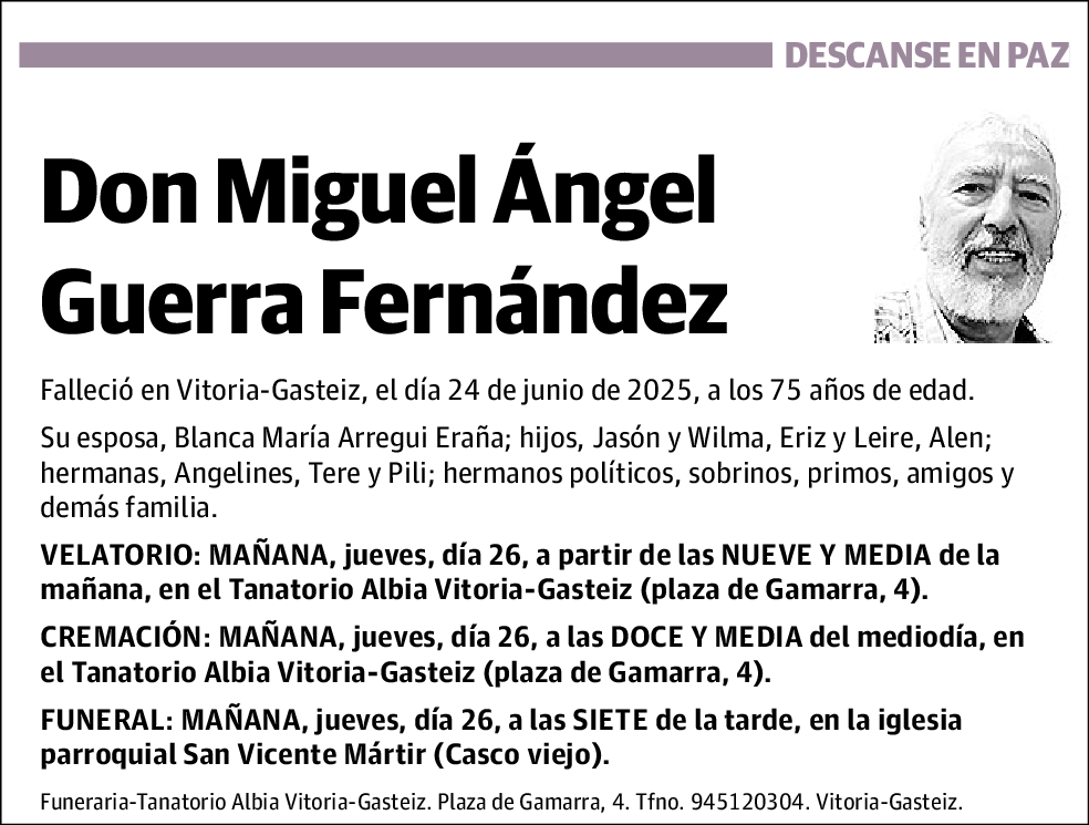 Miguel Ángel Guerra Fernández