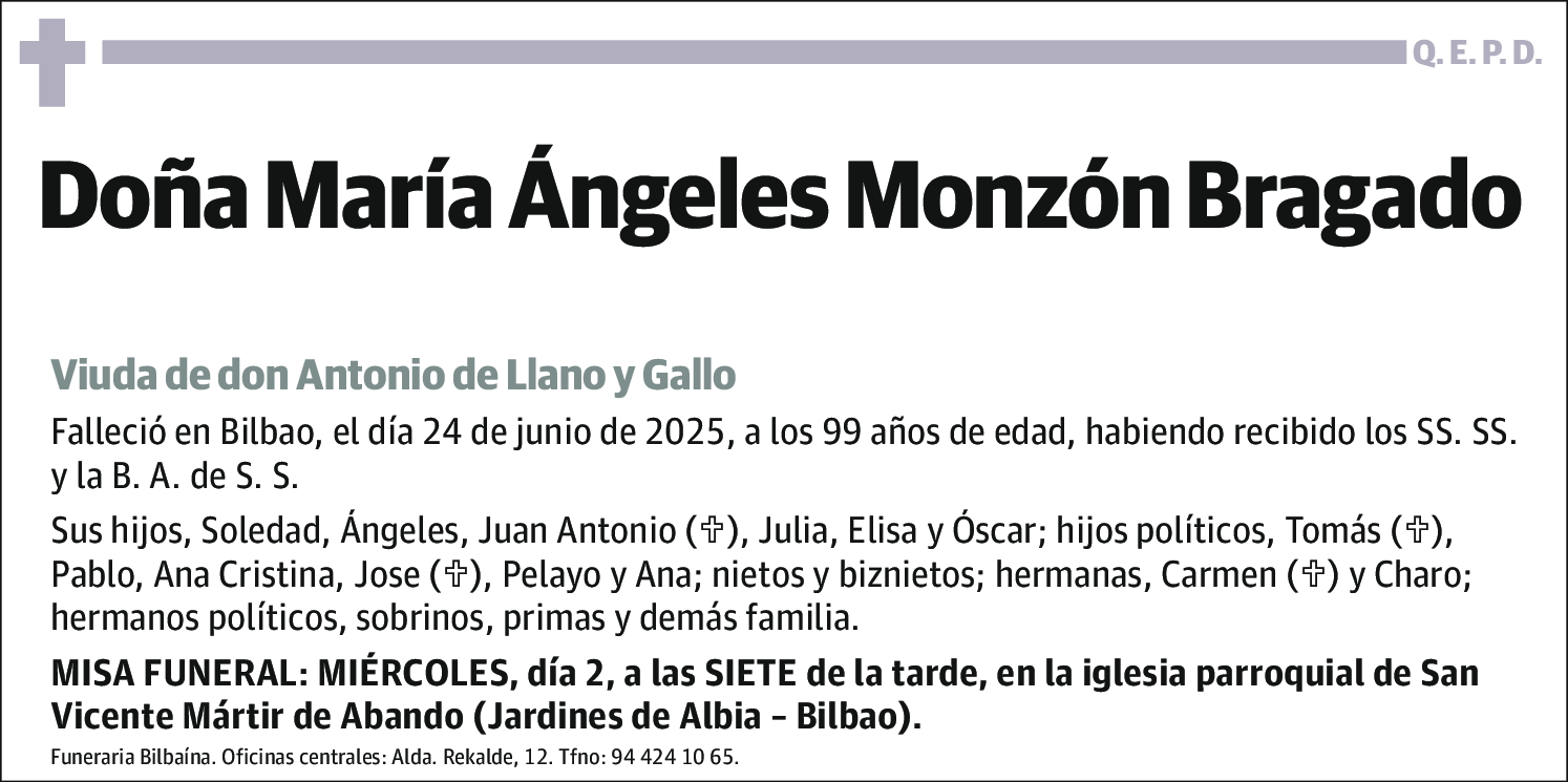 María Ángeles Monzón Bragado