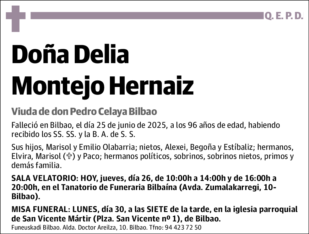 Delia Montejo Hernaiz