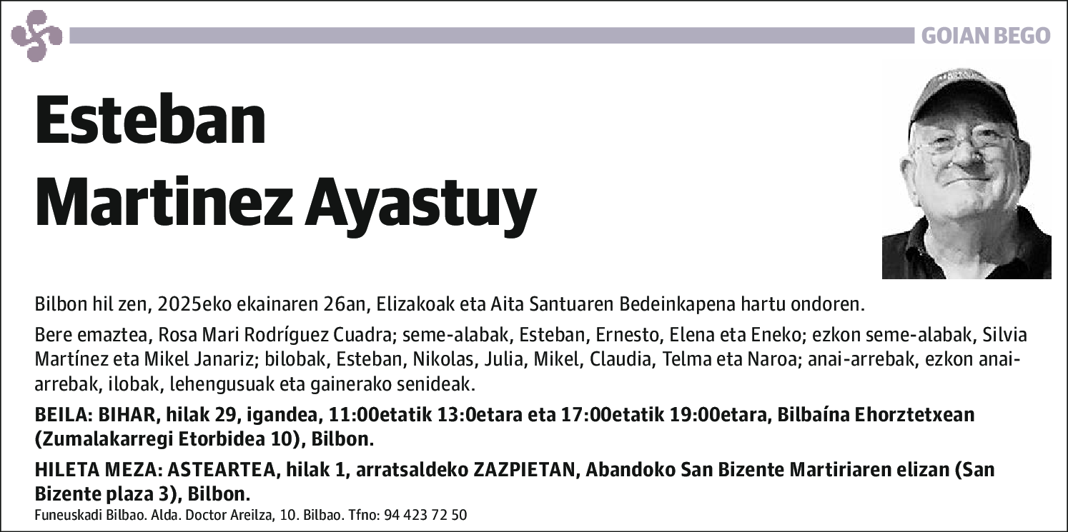 Esteban Martinez Ayastuy