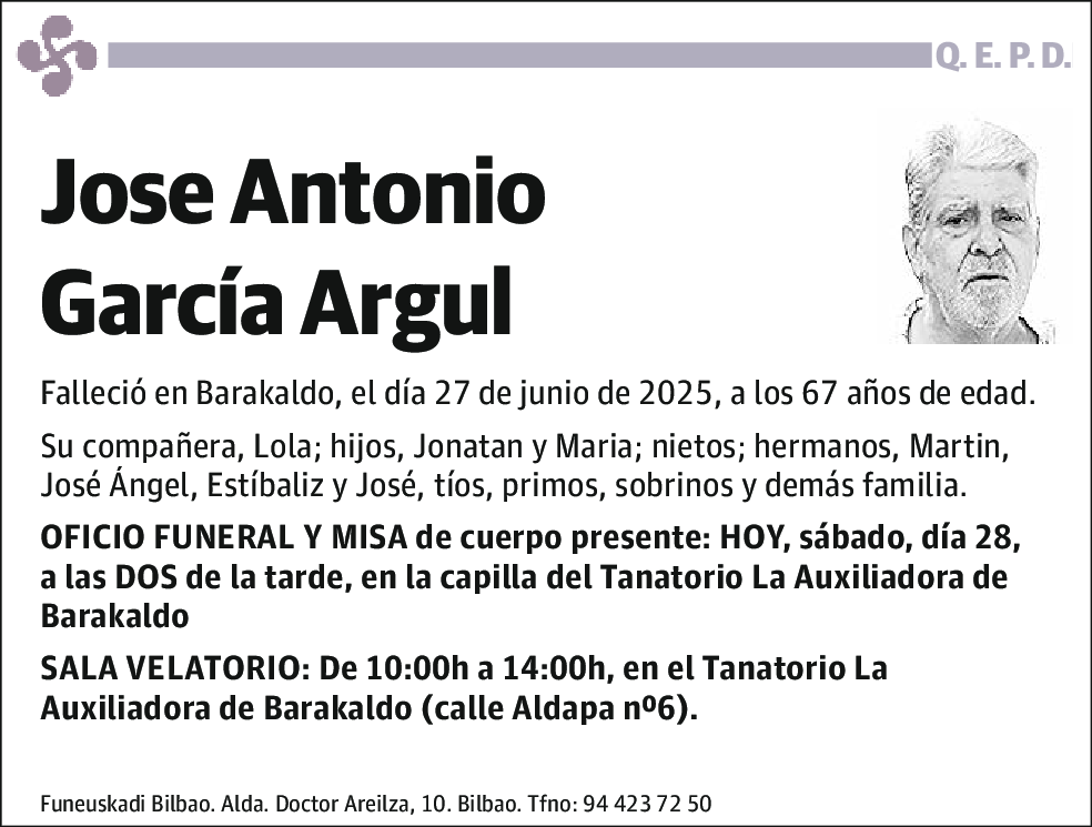 Jose Antonio García Argul