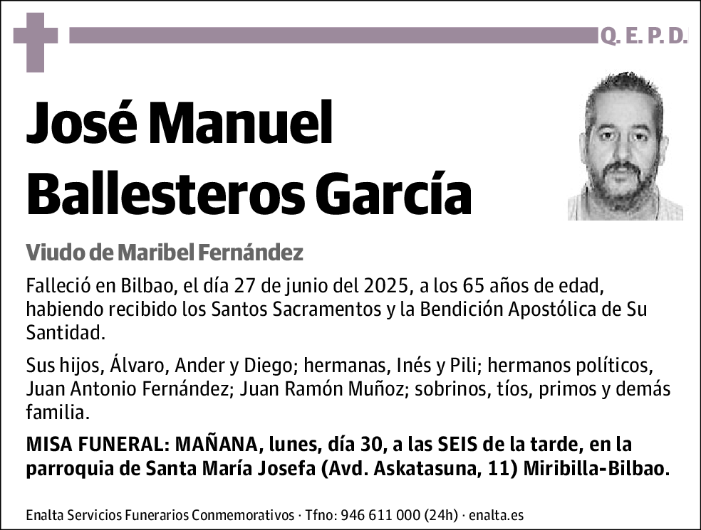 José Manuel Ballesteros García