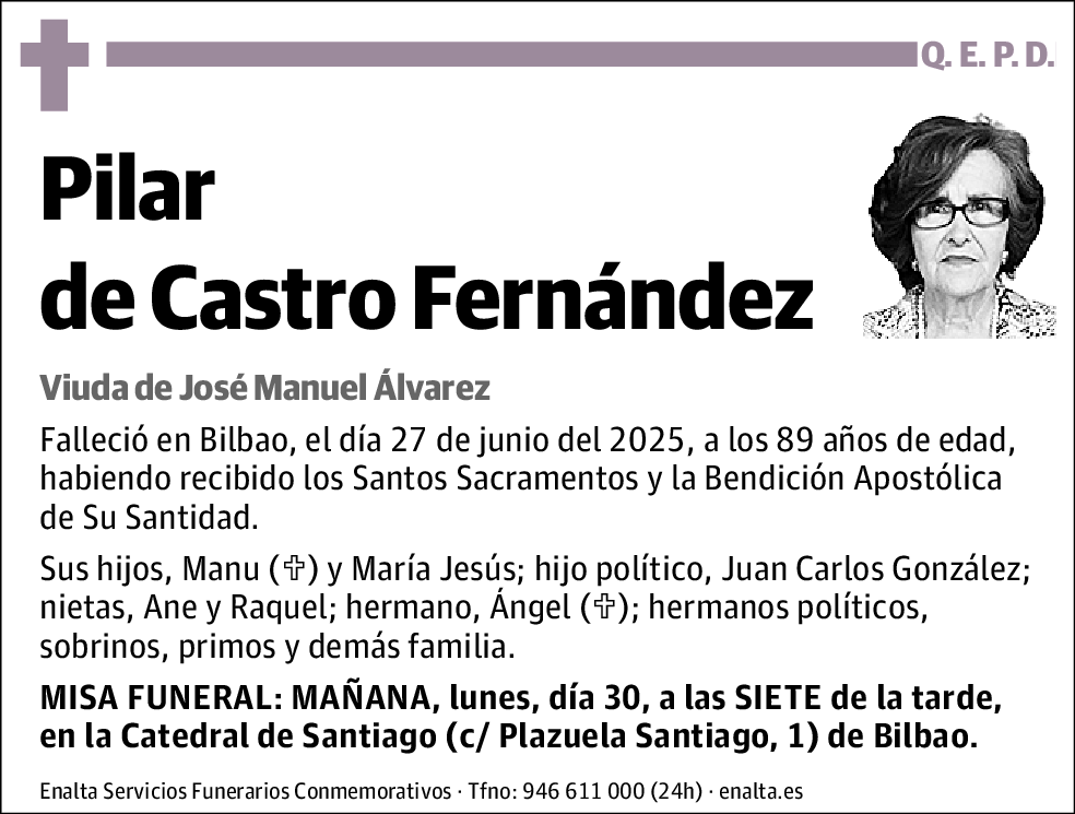 Pilar De Castro Fernández