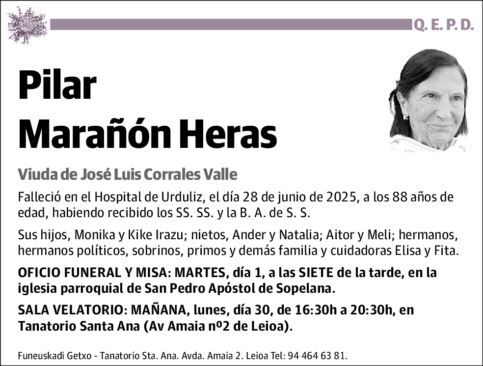 Pilar Marañón Heras
