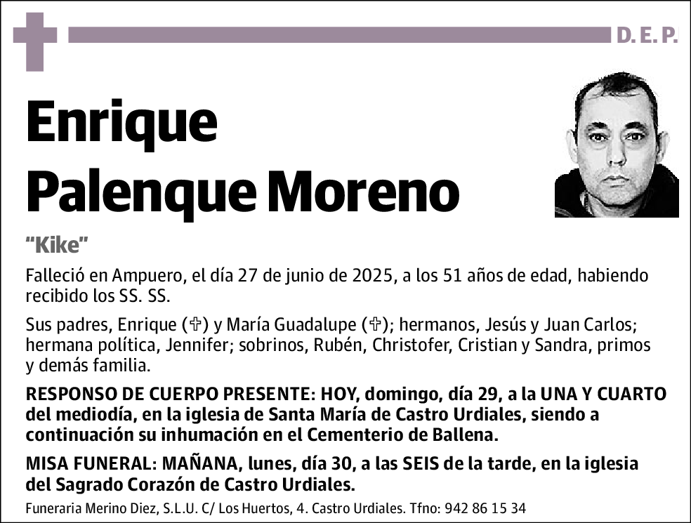 Enrique Palenque Moreno