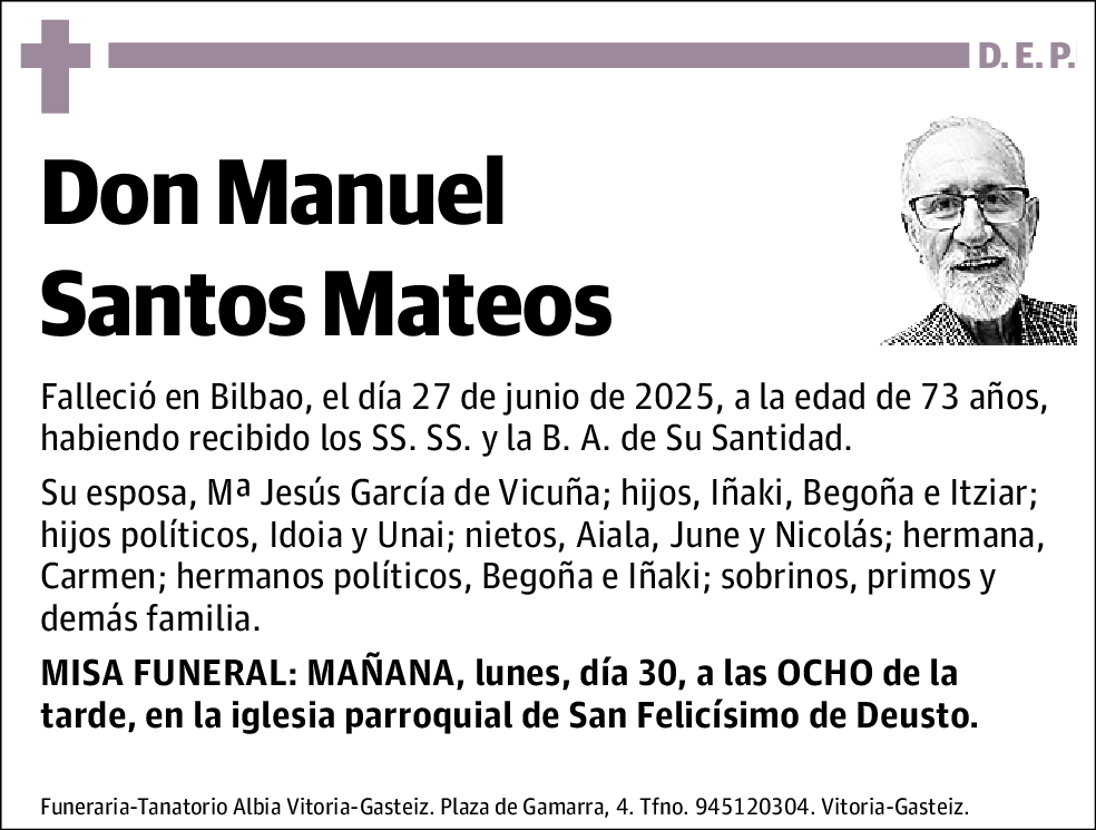 Manuel Santos Mateos