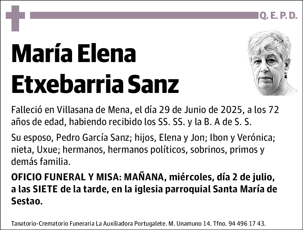 María Elena Etxebarria Sanz