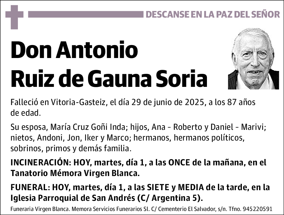 Antonio Ruiz de Gauna Soria