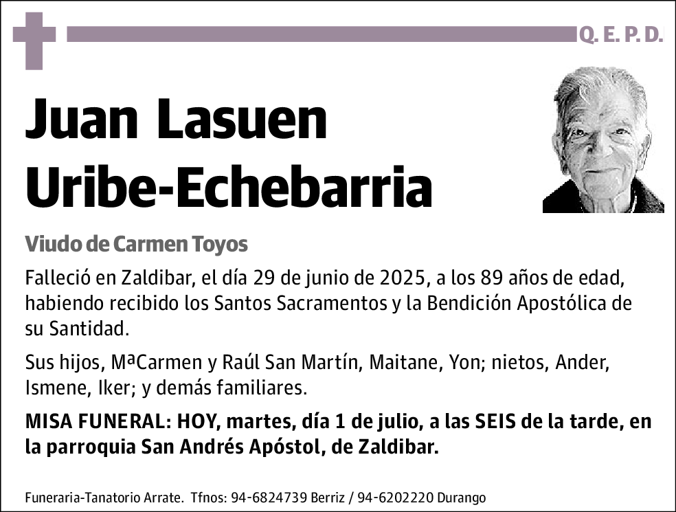 Juan Lasuen Uribe-Echebarria