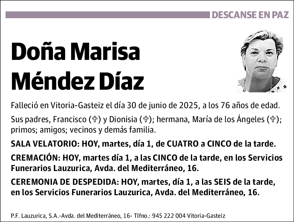 Marisa Méndez Díaz