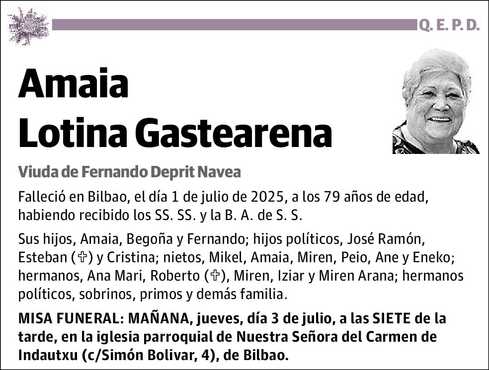 Amaia Lotina Gastearena