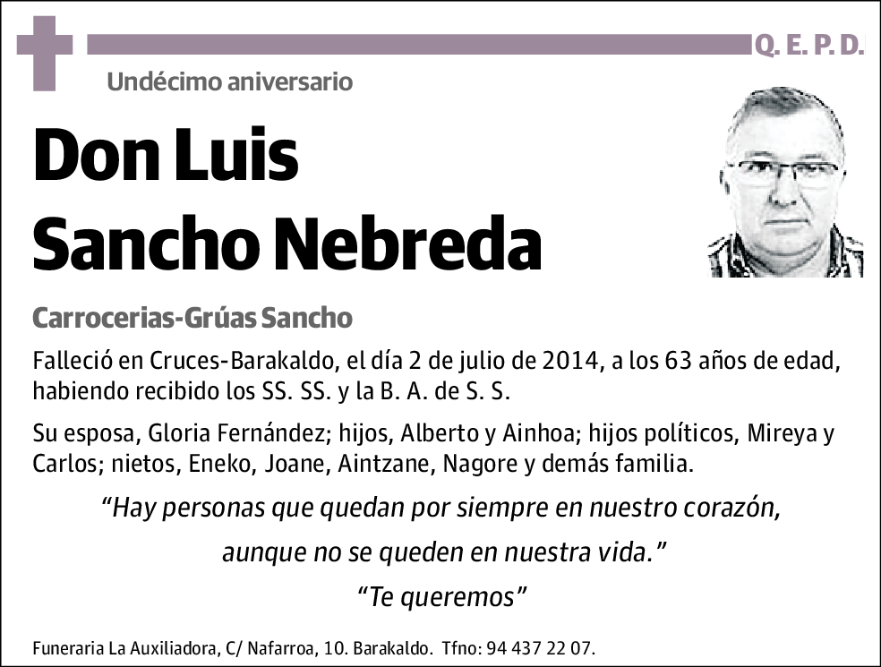 Luis Sancho Nebreda
