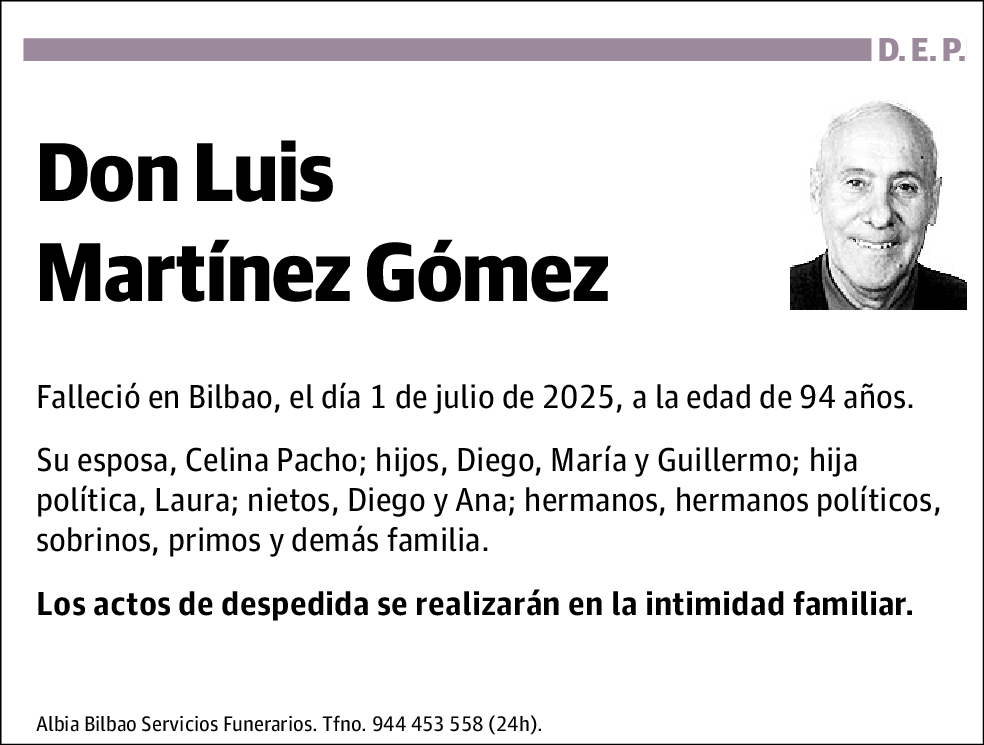 Luis Martínez Gómez