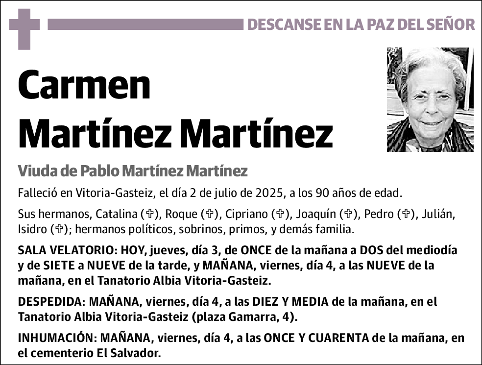 Carmen Martínez Martínez