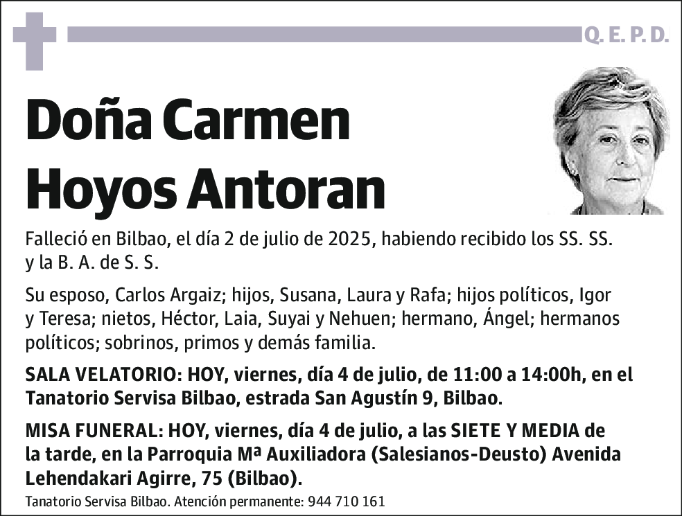 Carmen Hoyos Antoran