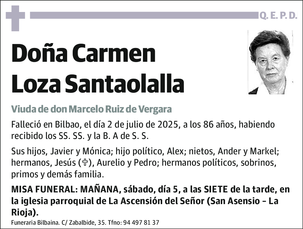 Carmen Loza Santaolalla