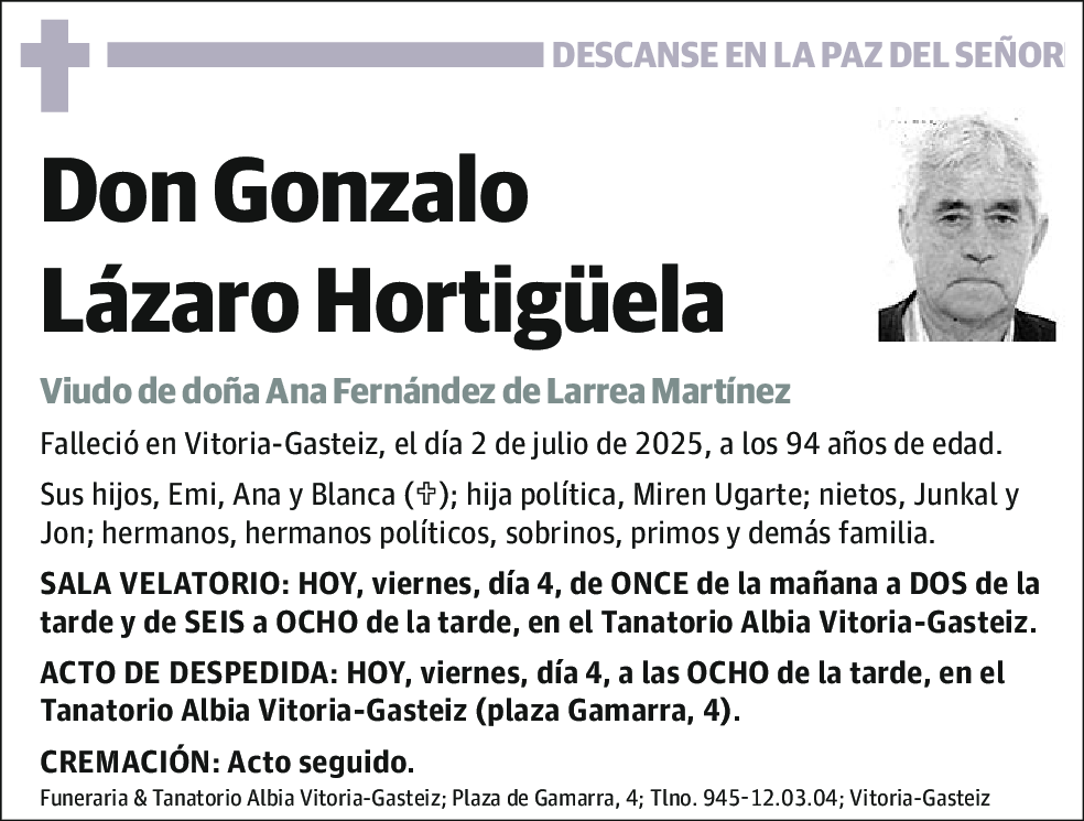 Gonzalo Lázaro Hortigüela