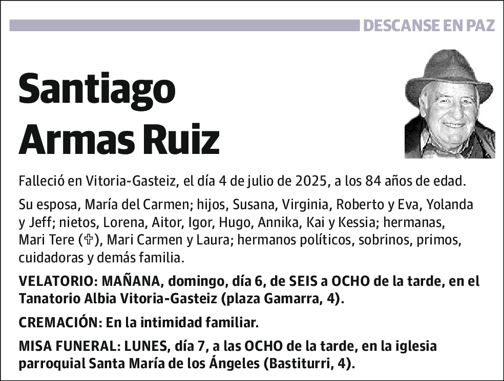 Santiago Armas Ruiz