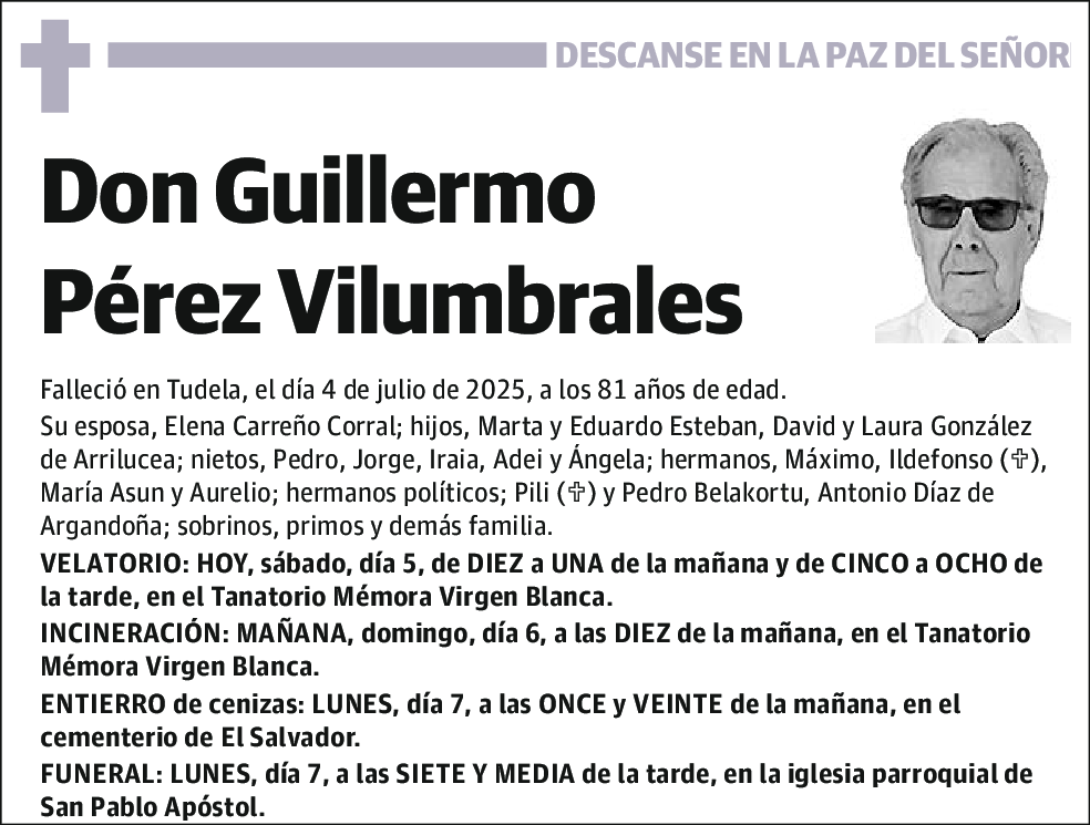 Guillermo Pérez Vilumbrales