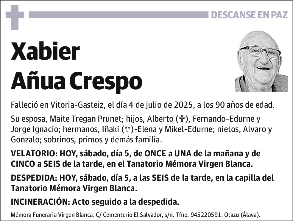 Xabier Añua Crespo