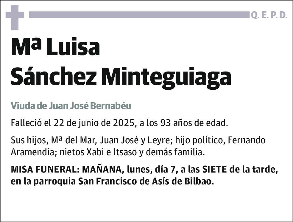 Mría Luisa Sánchez Minteguiaga