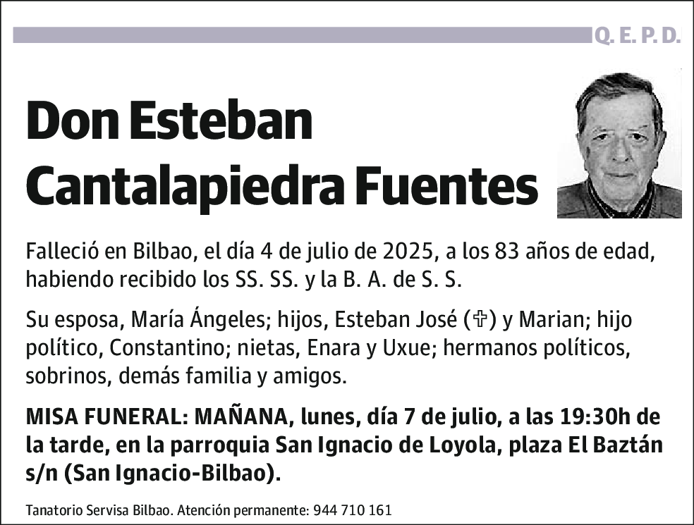 Esteban Cantalapiedra Fuentes