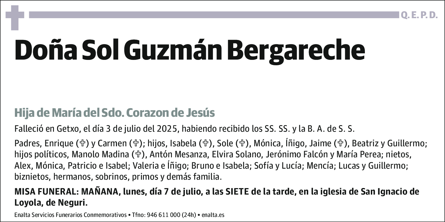 Sol Guzmán Bergareche