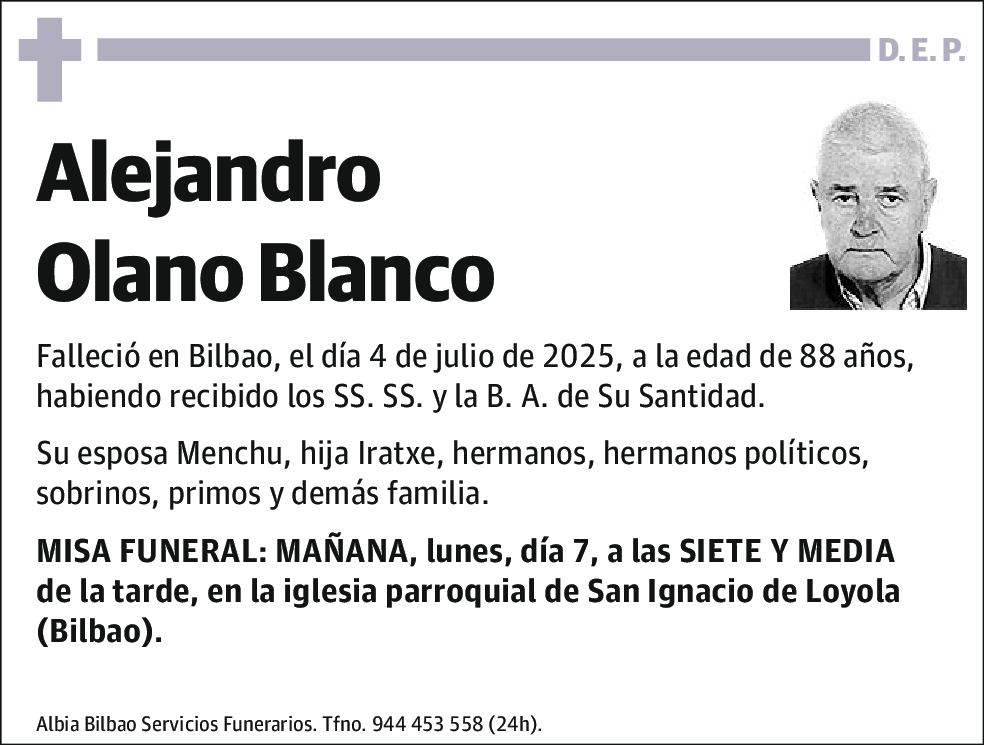 Alejandro Olano Blanco