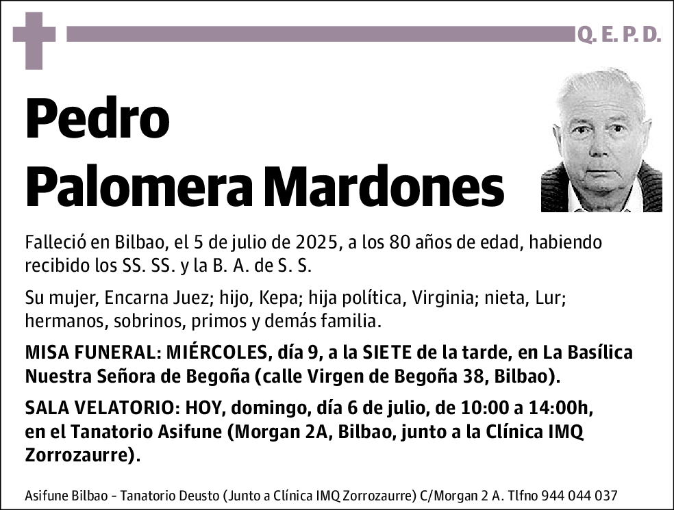 Pedro Palomera Mardones