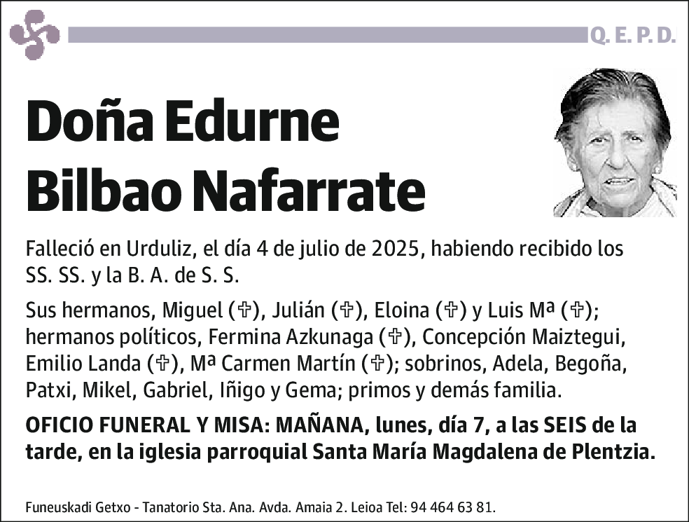Edurne Bilbao Nafarrate
