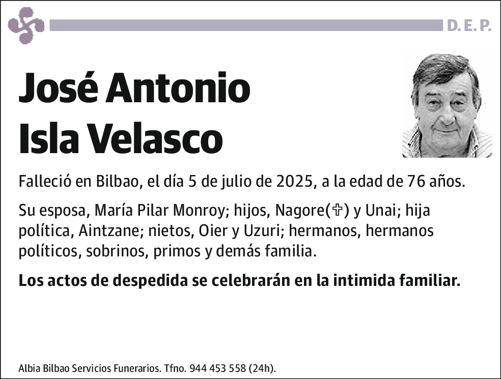 José Antonio Isla Velasco