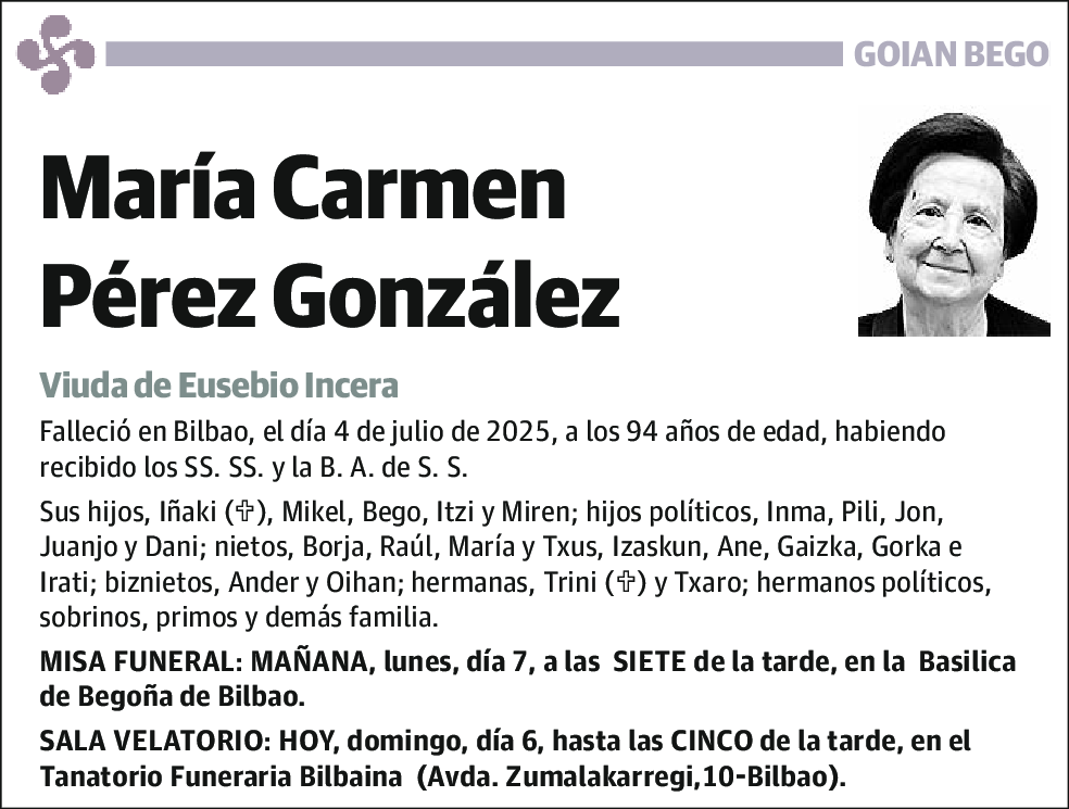 María Carmen Pérez González