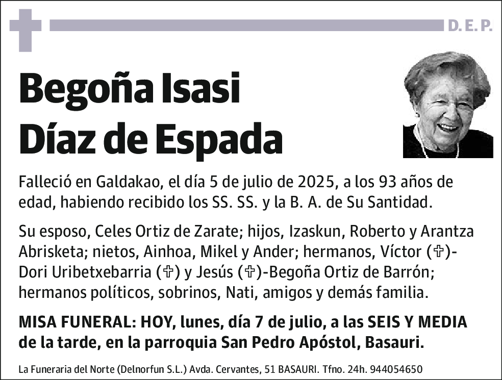 Begoña Isai Díaz de Espada