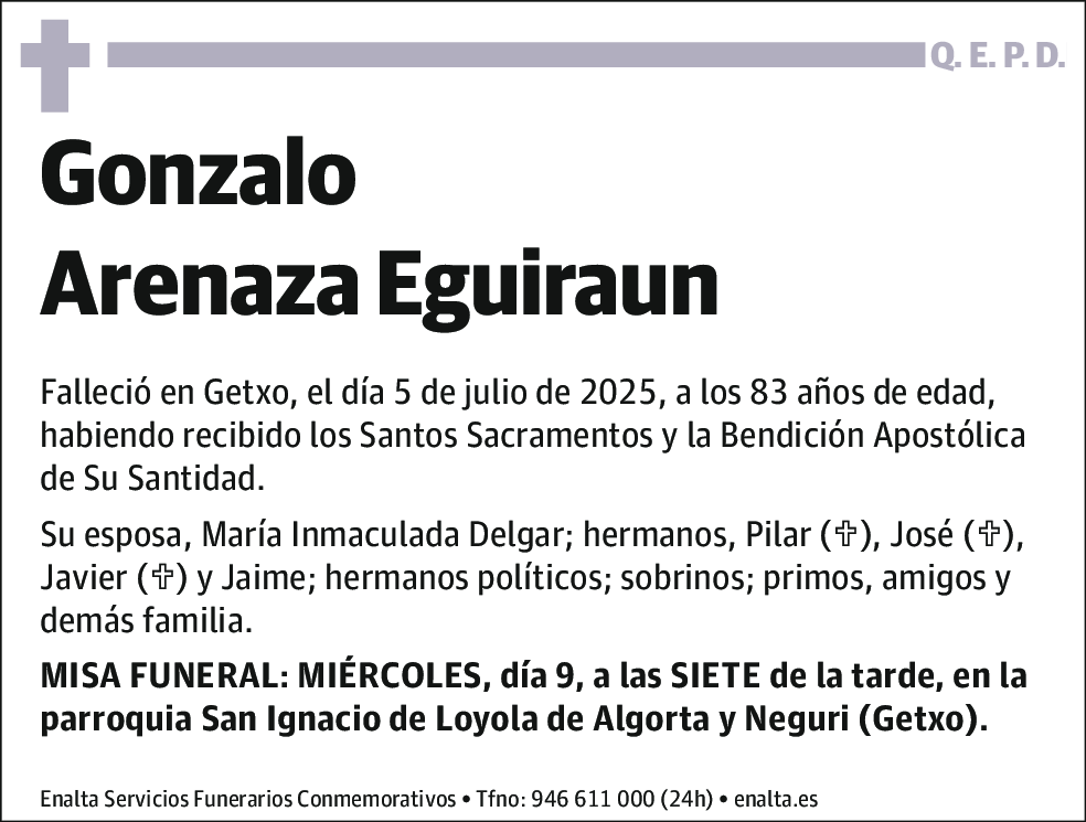 Gonzalo Arenaza Eguiraun