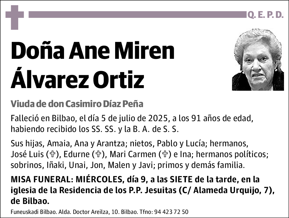 Ane Miren Álvarez Ortiz