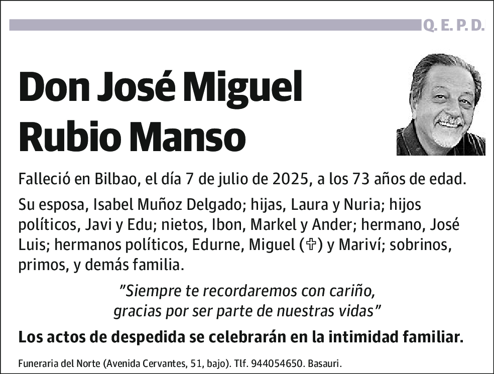José Miguel Rubio Manso