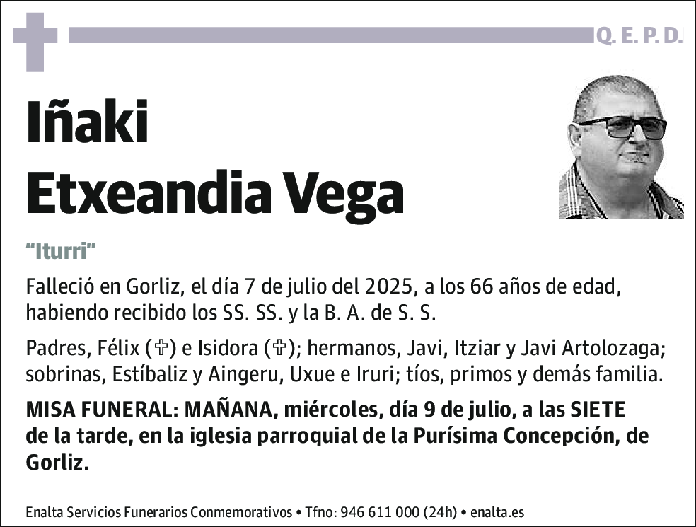 Iñaki Etxeandia Vega
