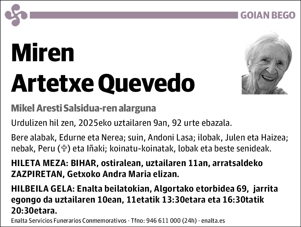 Miren Artetxe Quevedo