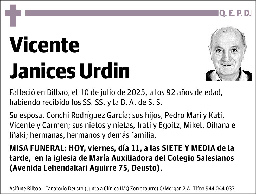 Vicente Janices Urdin