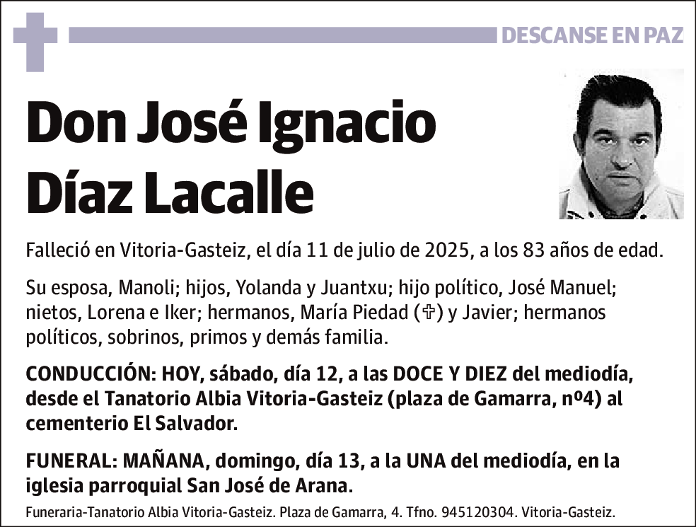 José Ignacio Díaz Lacalle