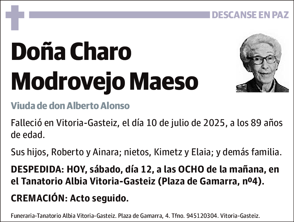 Charo Modrovejo Maeso