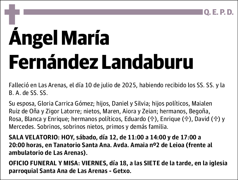 Ángel María Fernández Landaburu