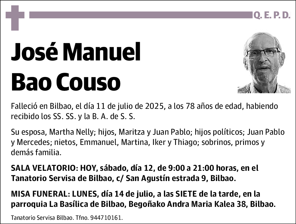 José Manuel Bao Causo