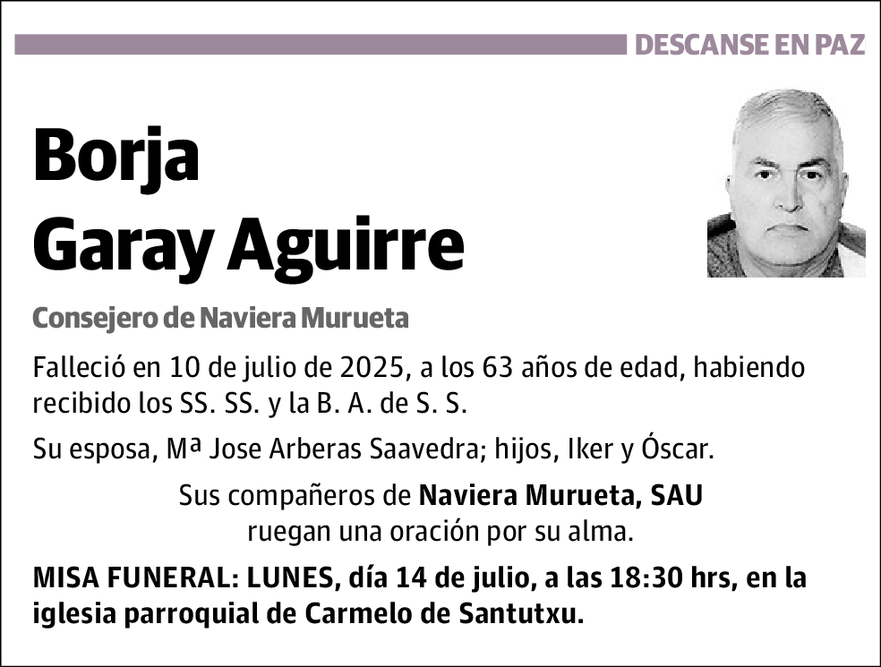 Borja Garay Aguirre