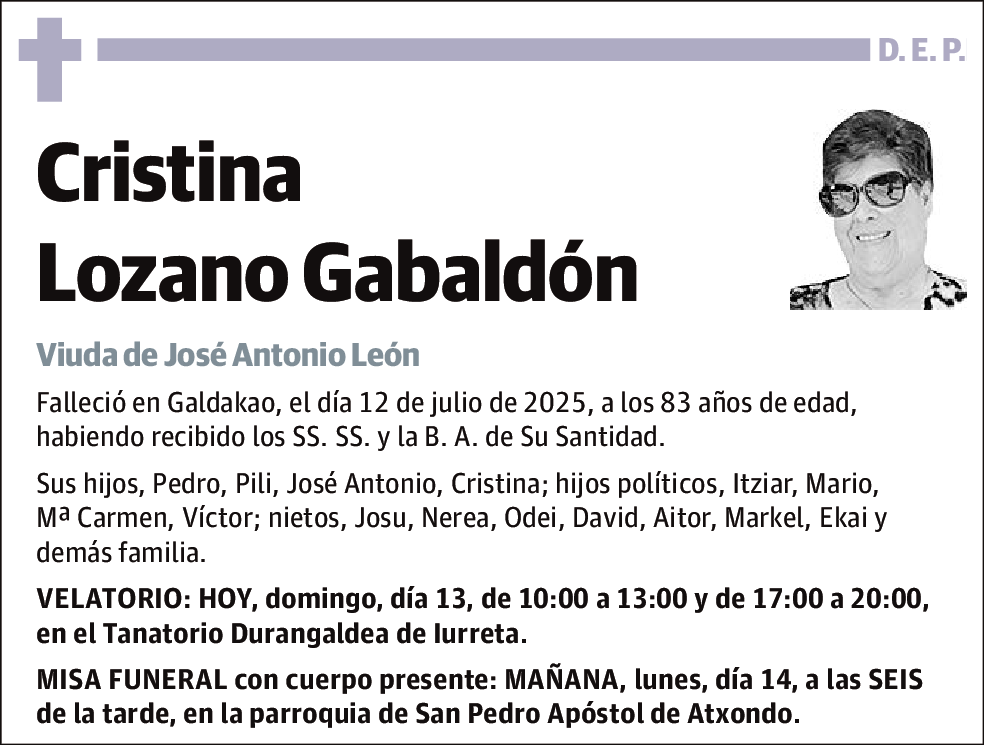 Cristina Lozano Gabaldón