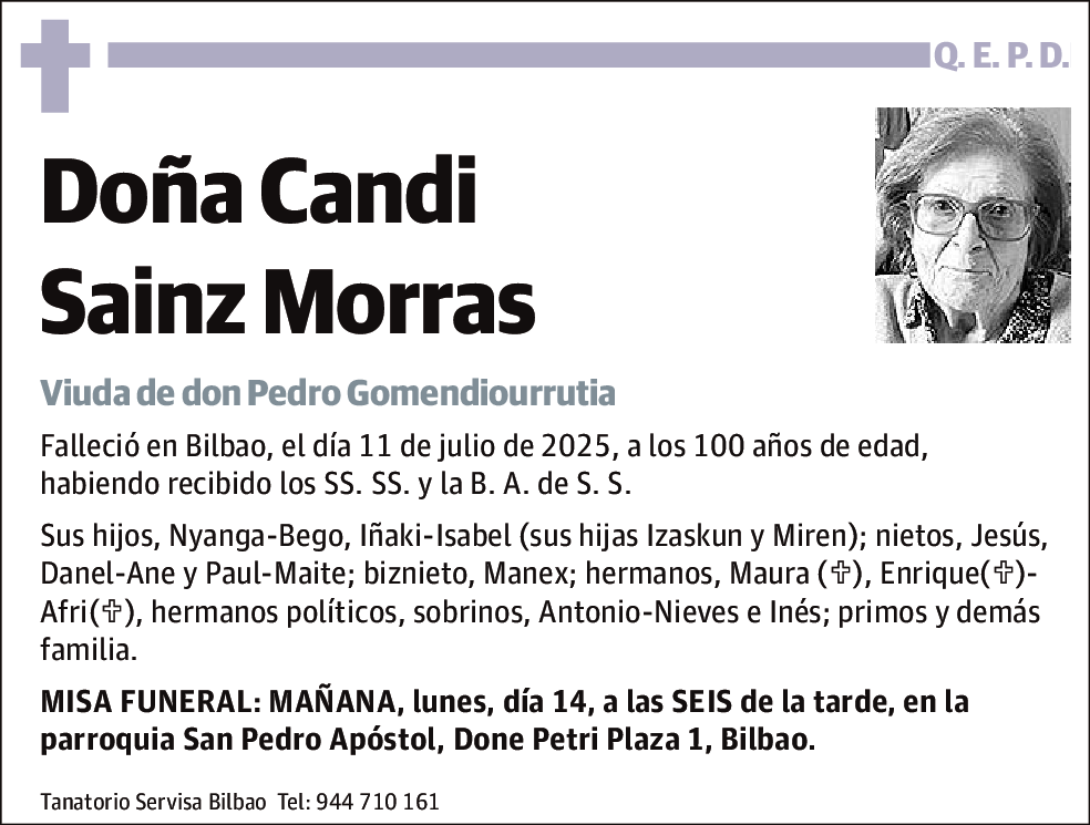 Candi Sainz Morras