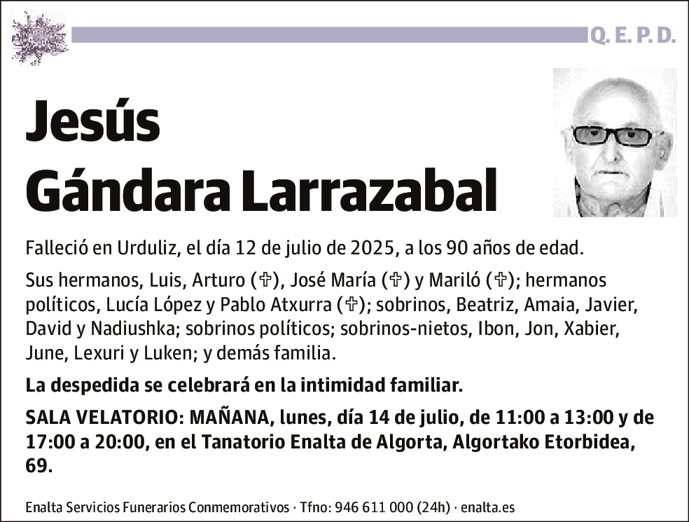 Jesús Gandara Larrazabal