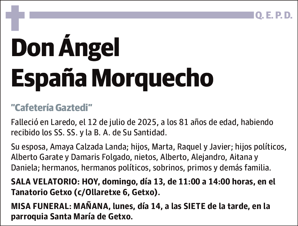 Ángel España Morquecho