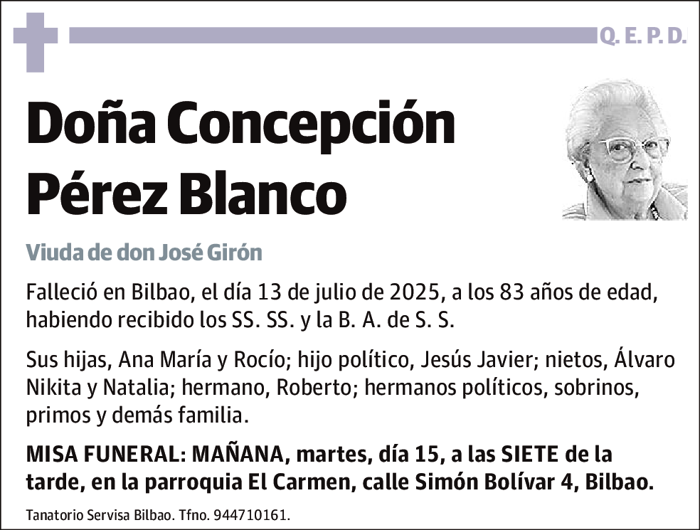 Concepción Pérez Blanco