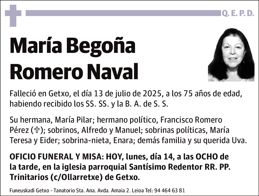 María Begoña Romero Naval